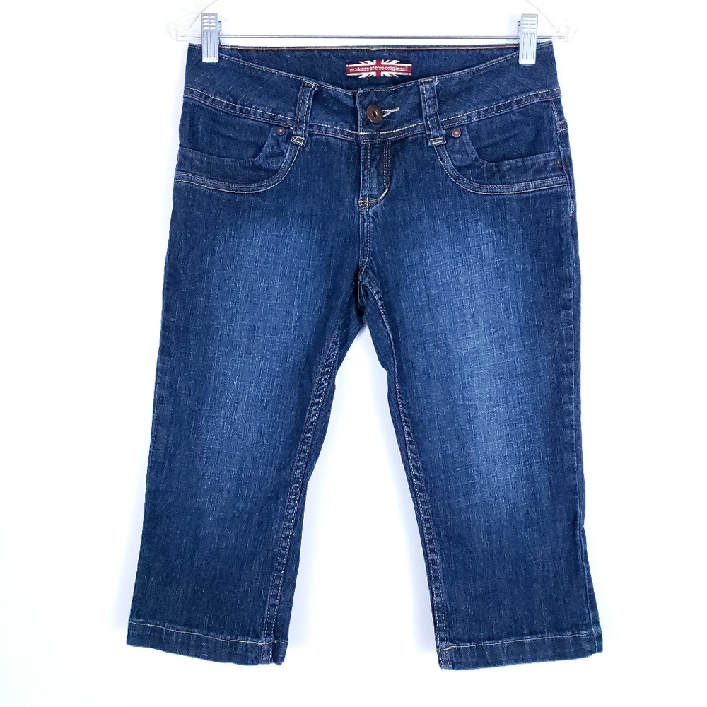 Makers of True Originals Women Jean Low Rise Capris Size 29x18